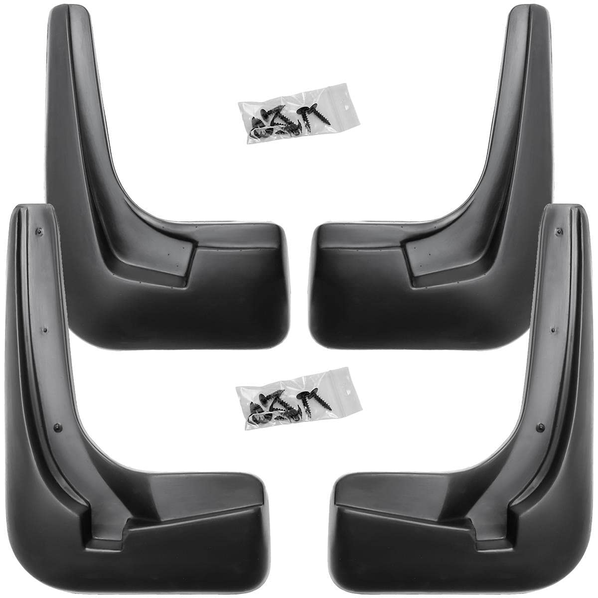 Recambo Schmutzfänger Set vorne + hinten kompatibel für Mercedes Vito Viano | W639 | BJ 2003-2014 | passgenau von Recambo