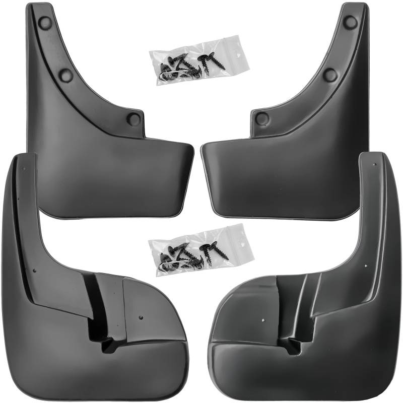 Recambo Schmutzfänger Set vorne + hinten kompatibel für Renault Dacia Sandero II | B52 | 2012-2020 von Recambo