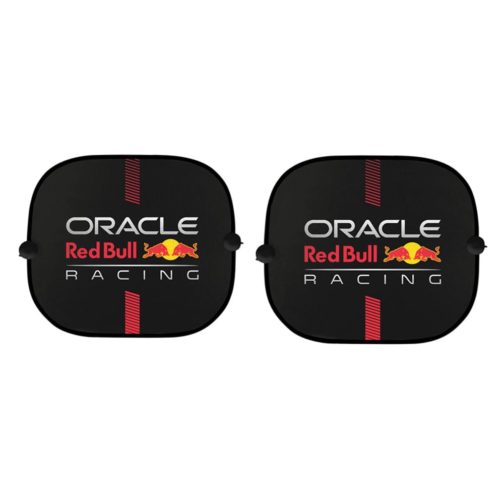 Red Bull Oracle Universelle Sonnenschutz-Kit - 2 Stück - Schwarz/Rot von Red Bull Racing