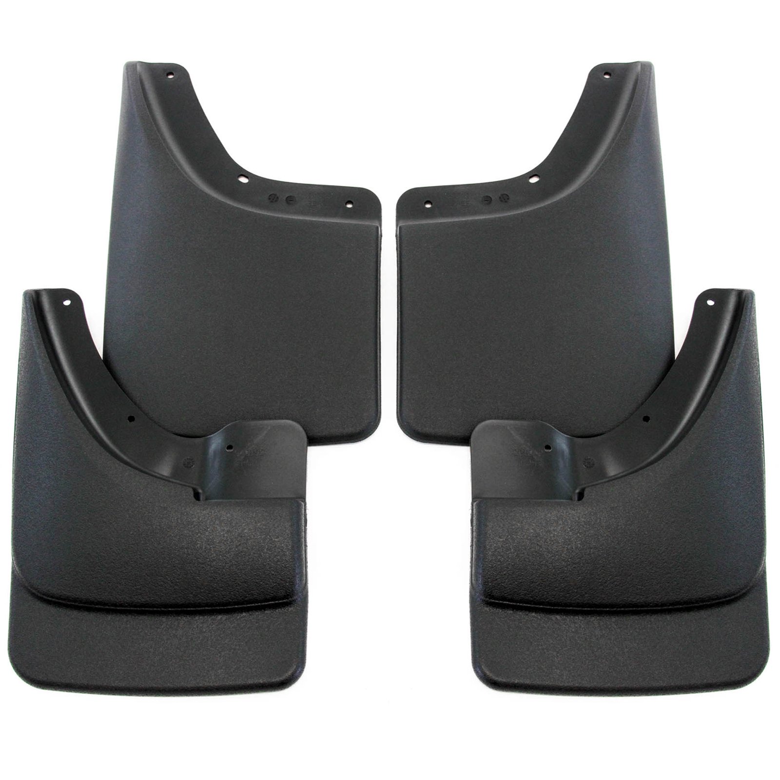 Premium Heavy Duty geformte Schmutzfänger für 2002–2008 Dodge Ram 1500 & 2003–2009 Dodge Ram 2500/3500 Schmutzfänger Guards Splash für LKW ohne Fender Fackeln vorne und hinten 4 Set von Red Hound Auto