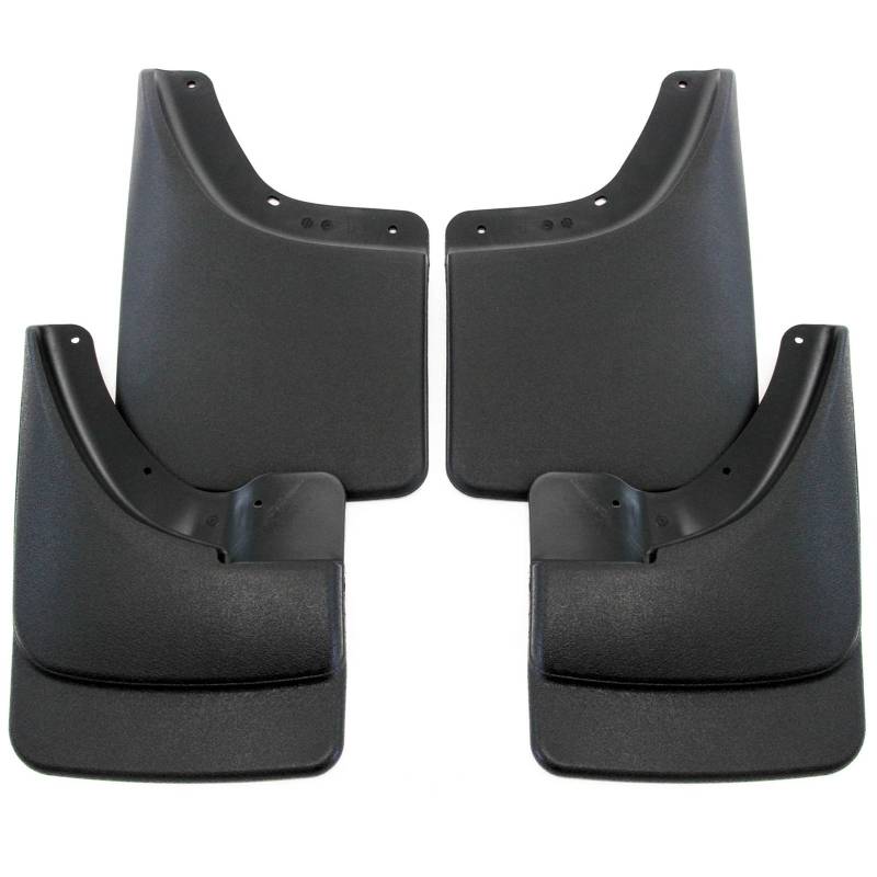 Premium Heavy Duty geformte Schmutzfänger für 2002–2008 Dodge Ram 1500 & 2003–2009 Dodge Ram 2500/3500 Schmutzfänger Guards Splash für LKW ohne Fender Fackeln vorne und hinten 4 Set von Red Hound Auto