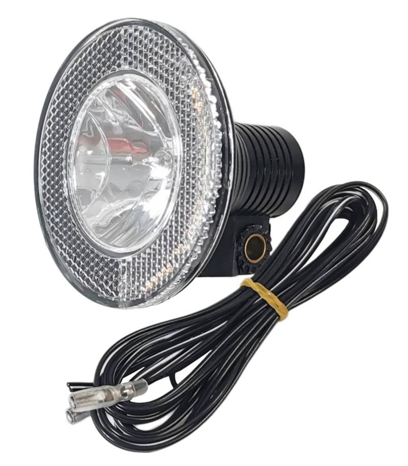 Red Loon Fahrradlampe vorne Halogen Scheinwerfer Dynamo Front Licht Halogen 10 Lux - Dynamo Frontlicht - Lampe Beleuchtung – Fahrradscheinwerfer StVZO zugelassen von Red Loon