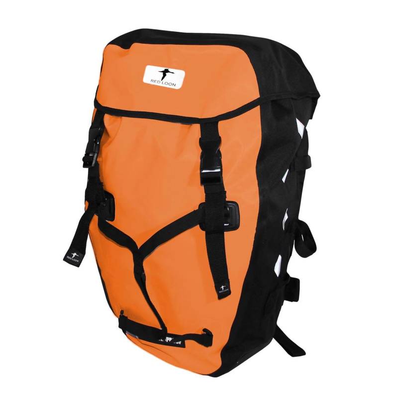 Red Loon Pro Fahrradrucksack Rad Rucksack LKW-Plane reißfest wasserdicht, Farbe:Orange, Herstellernummer:VDP64148 von Red Loon