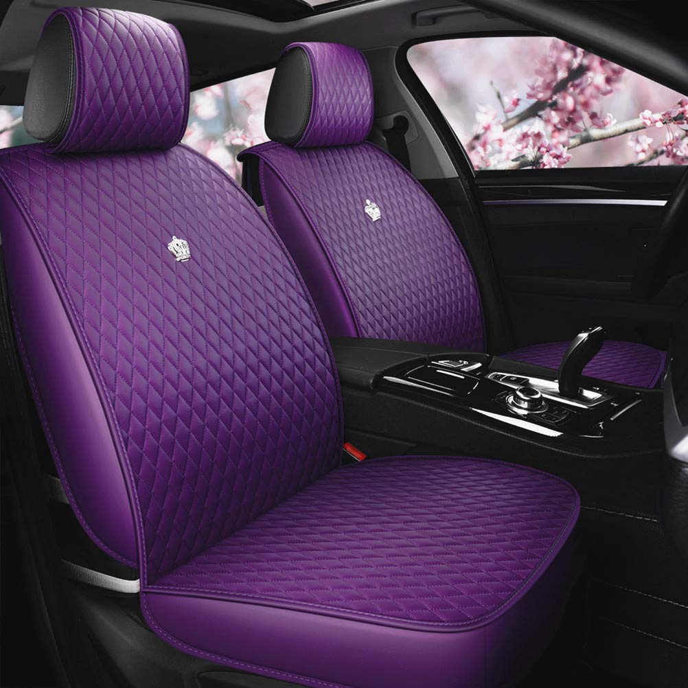 Red Rain Roter Regenbezug für Autositz, komplettes Set, Ledersitzkissen mit elegantem sportlichem Universal für Auto/LKW/SUV/Van, 11 Stück von Red Rain