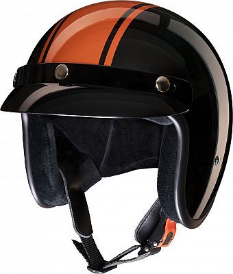 Redbike RB-675/RB-676, Jethelm - Schwarz/Orange - L von Redbike