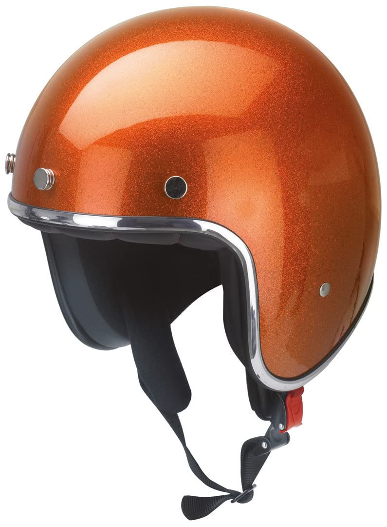 Redbike RB-765 Metal Flake Jethelm, orange, S (55/56) von Redbike