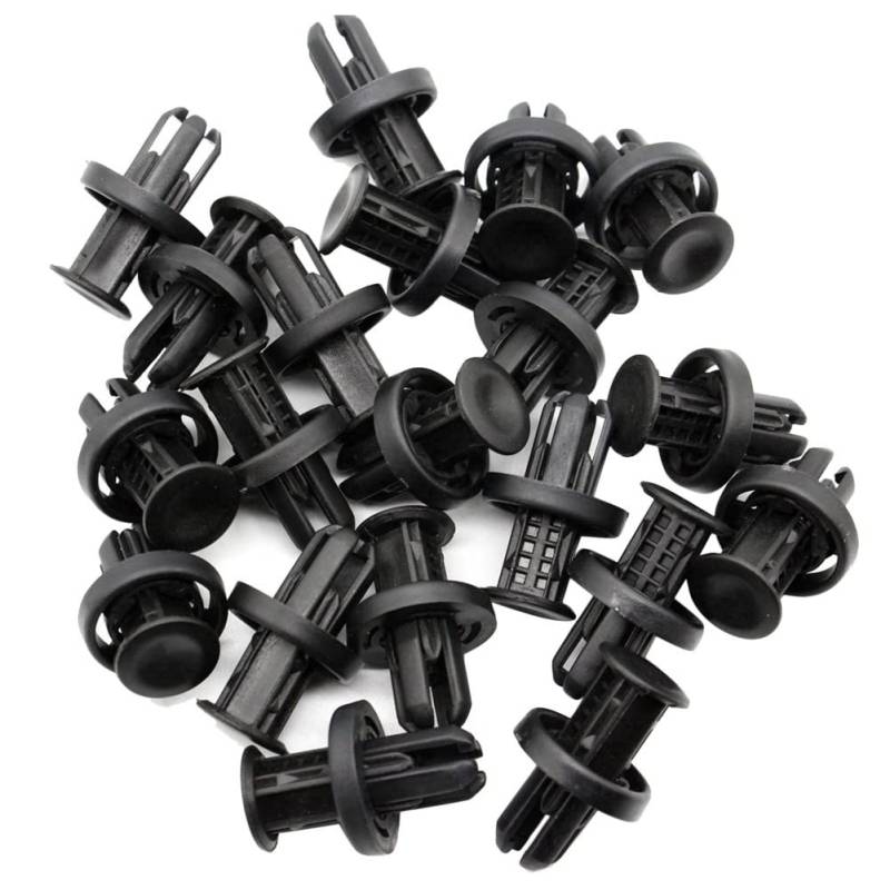 Reinscer 100Pcs Clips 91505-TM8-003 91505TM8003 Panel Retainer Fastener Kit Auto Plastic Clip Ersatzteile von Reinscer