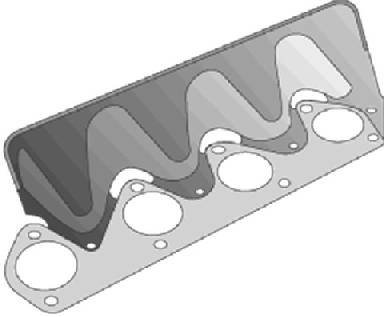 REINZ 71-27218-10 Dichtung, Abgaskrümmer von Reinz