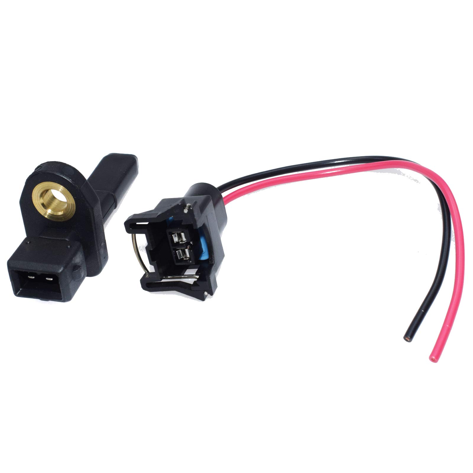 Ansauglufttemperatursensor (MAT) mit elektrischem Stecker 058905379 NEU FÜR Audi TT Quattro A4 TT A4 Quattro A6 Quattro Volkswagen Passat Golfkäfer Jetta 2001-2006 von Rejog4 Auto