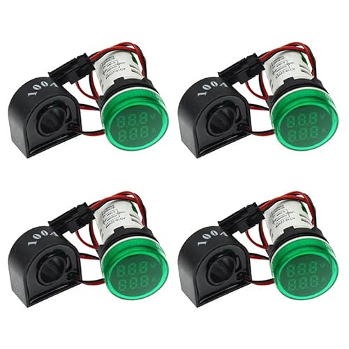 4Pcs AD16-22VAM Digital Mini 50-500V 0-100A board (Green) von Reland Sun