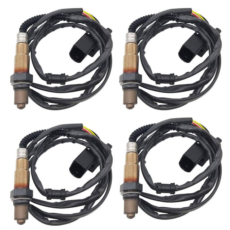 Remingtape 4X O2-Sauerstoffsensor 5-Draht-Breitband- 4.2-Sensor 234-5117 0258007090 für A4 A8 TT Golfkäfer von Remingtape