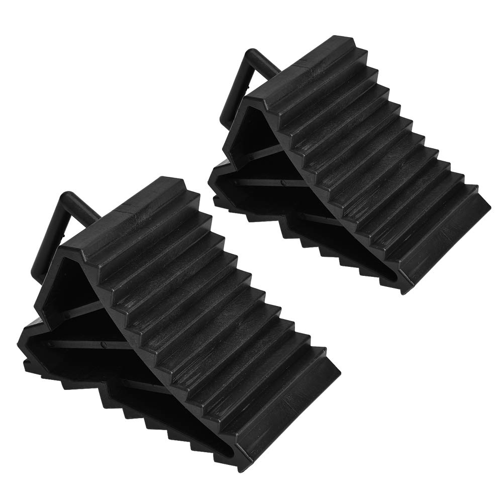 reifen stabilisator gegen rutsch bei auto heben + 2pcs Auto Anti Rutsch Block Reifen Slip Stopper Achsvermessung Block Reifen Unterstützung Pad von Akozon