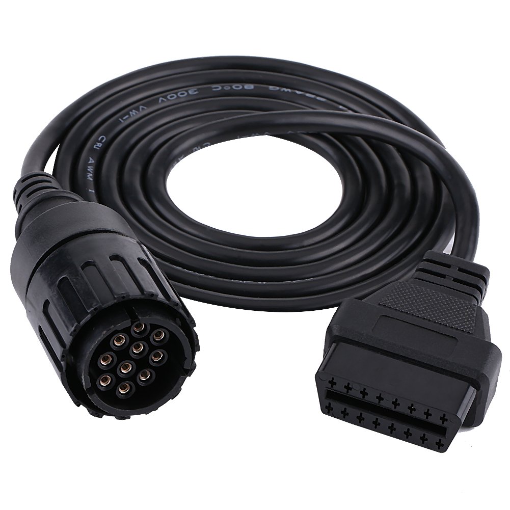 Adapterkabel 10 Pin auf 16 Pin Ⅱ Adapterstecker Diagnosekabel Motorrad Motorrad für ICOM-D von Akozon