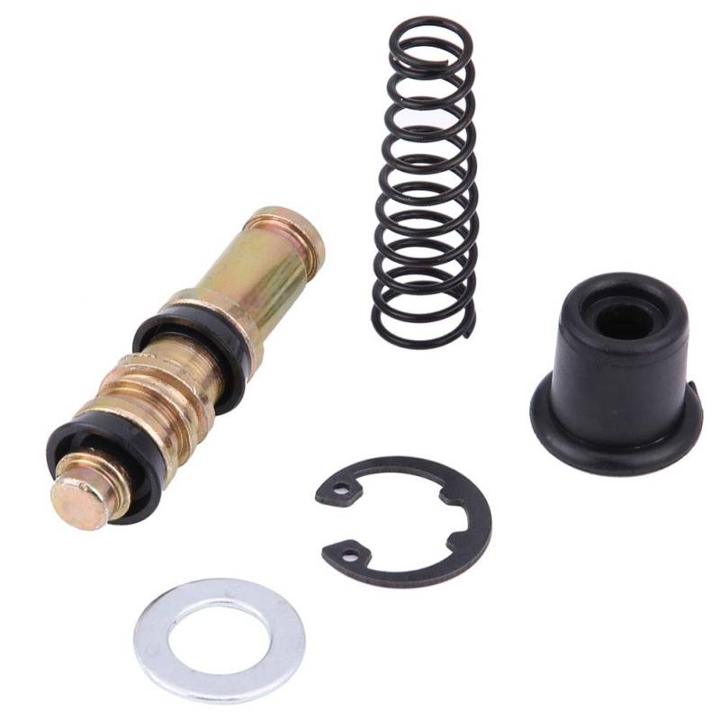 Motorrad Kupplung bremspumpe Reparatursätze 12,7mm Motorrad Kupplungsbremspumpe Kolbenstößel Reparatursätze Zylinder Rigs Reparatur Zubehör bremspumpe motorrad reparatursatz 12.7mm von Akozon