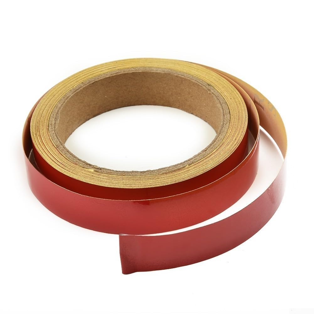 Reflektierende Folie Rot Wasserdicht Auto Aufkleber PVC-Streifen für einfache Installation von RemixAst