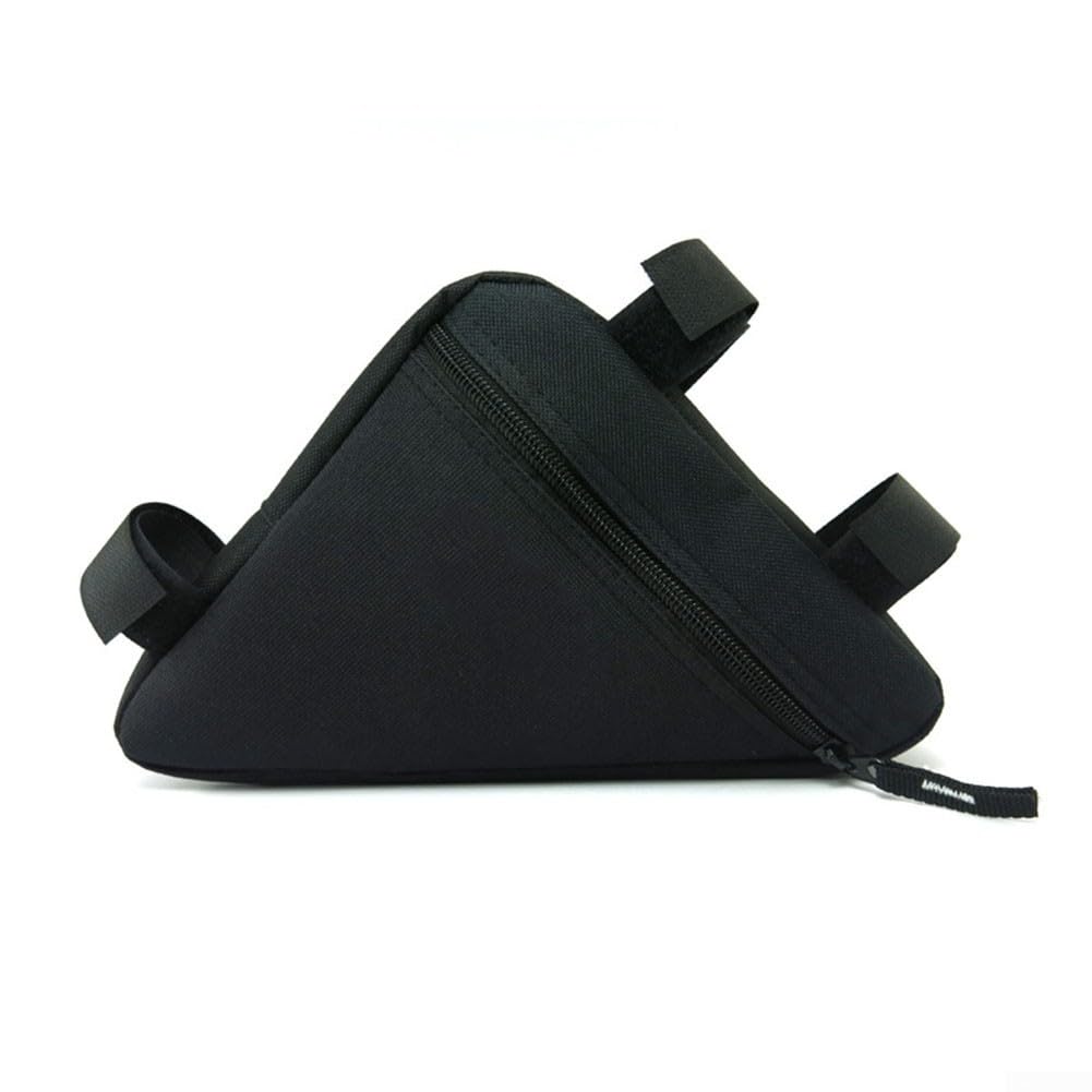 RemixAst Triangle Satteltasche für Essential Bike Tools Leichtes Material (schwarz) von RemixAst