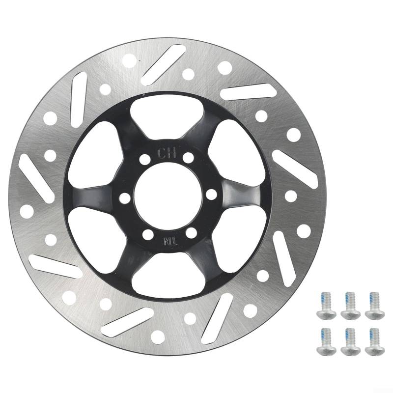 Scheibenbremse für Elektrofahrzeuge, Roller, 160 mm, 3 mm verdickt für Rotor, Karbonstahlkonstruktion von RemixAst