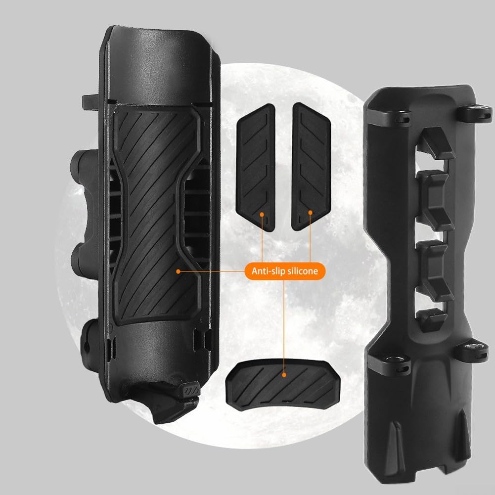 Schlank und funktional. Der Becherhalter für Motorräder und Geländefahrzeuge mit einer starken Konstruktion für raue Bedingungen von RemixAst