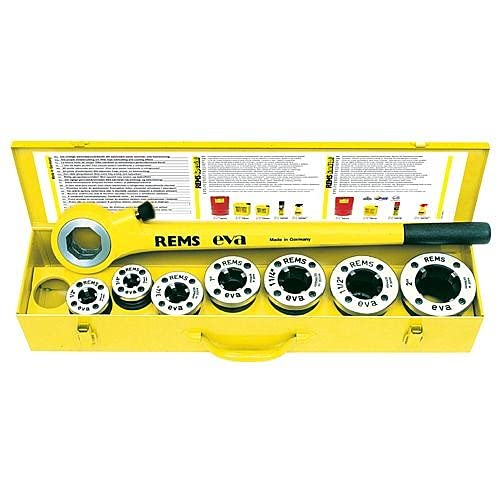 Rems eva Set - R 1/2-3/4-1-11/4"-2" von Rems