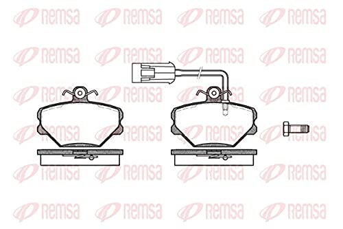 REMSA 0264.42 Bremsbeläge von Remsa