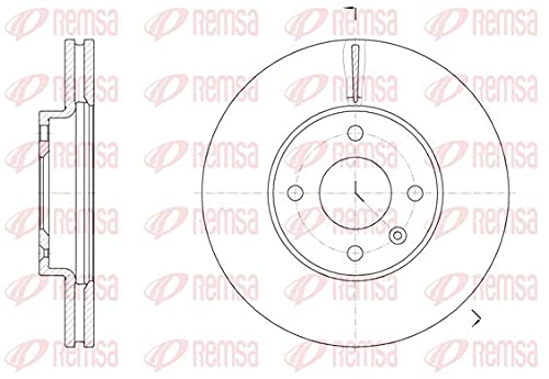 REMSA 61456.10 Bremsscheiben von Remsa