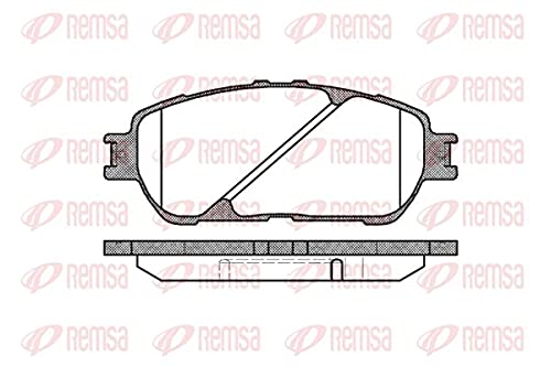 Remsa 0898.00 Bremsbeläge von REMSA