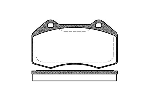 Remsa Bremsbelagsatz für Scheibenbremse, 1113.00 von Remsa