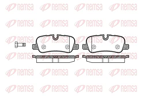 Remsa Bremsbelagsatz für Scheibenbremse, 1159.00 von Remsa