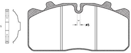 Remsa JCA 658.00 Bremsbeläge von Remsa