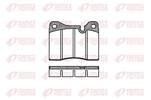 Remsa – Spiel Bremsbeläge Disk-, 0.011,20 von Remsa