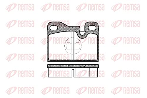 Remsa – Spiel Bremsbeläge Disk-, 0.130,00 von Remsa