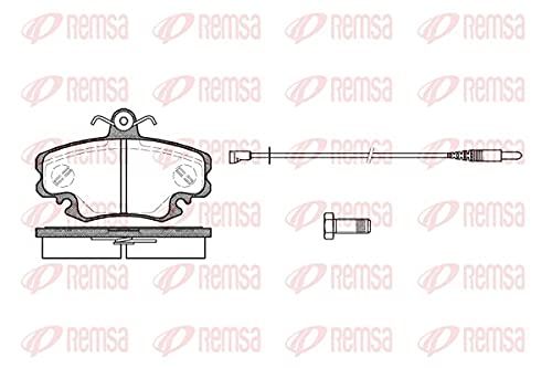 Remsa – Spiel Bremsbeläge Disk-, 0.141,30 von Remsa