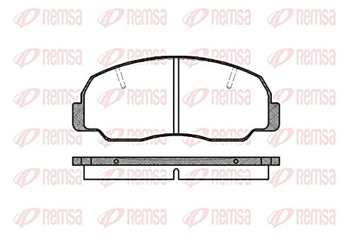 Remsa – Spiel Bremsbeläge Disk-, 0.178,10 von Remsa