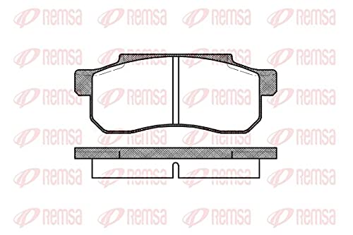 Remsa – Spiel Bremsbeläge Disk-, 0.203,00 von Remsa