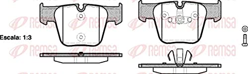 Remsa – Spiel Bremsbeläge Disk-, 1218.00 von Remsa