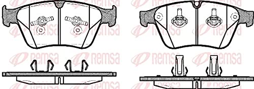 Remsa – Spiel Bremsbeläge Disk-, 1371.00 von Remsa