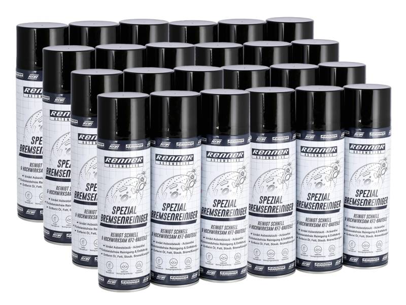 Set: 24 x Renner Spezial-Bremsenreiniger - 500ml von Renner Automotive