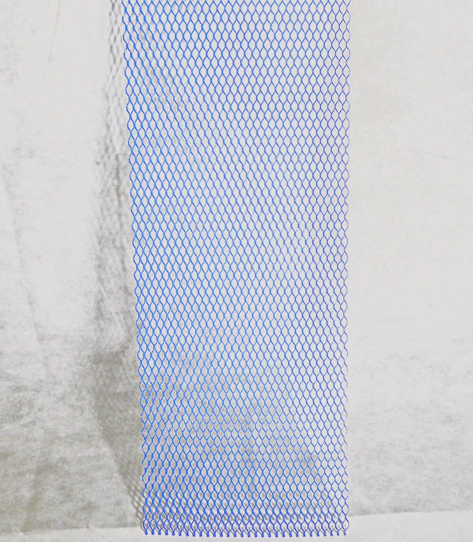 Renngitter, Aluminium-Gitter, für Rennen, Abmessungen 100 x 33 cm Blau mit Struktur von ATOTOP