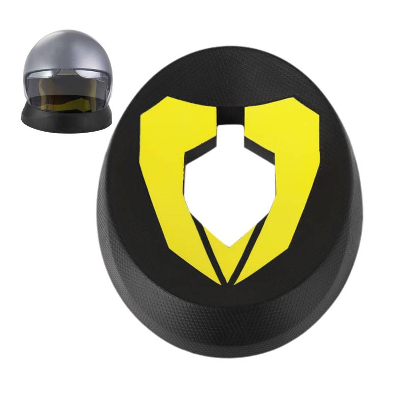 Motorradhelmständer Helmstütze, Motorradhelme Donut Ring, Multifunktionales Helm-Service-Pad, Motorradhelm-Ständer, Tragbares Helmstützpolster Für Roller-, Motorrad-, Schneemobil- Und Dirtbike-Helme von Renopfect