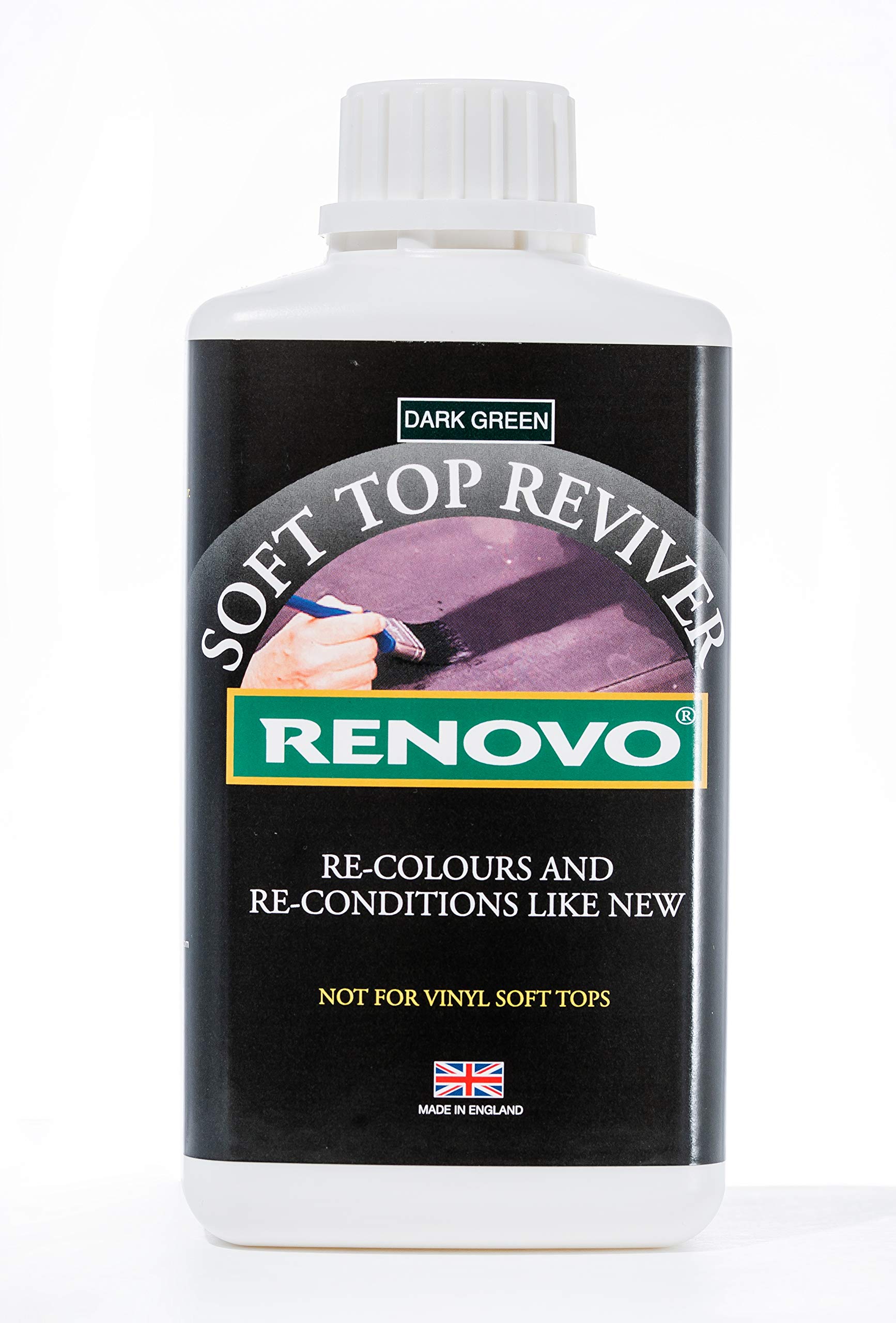 Renovo International 500ml Soft Top Reviver Dark Green von Renovo