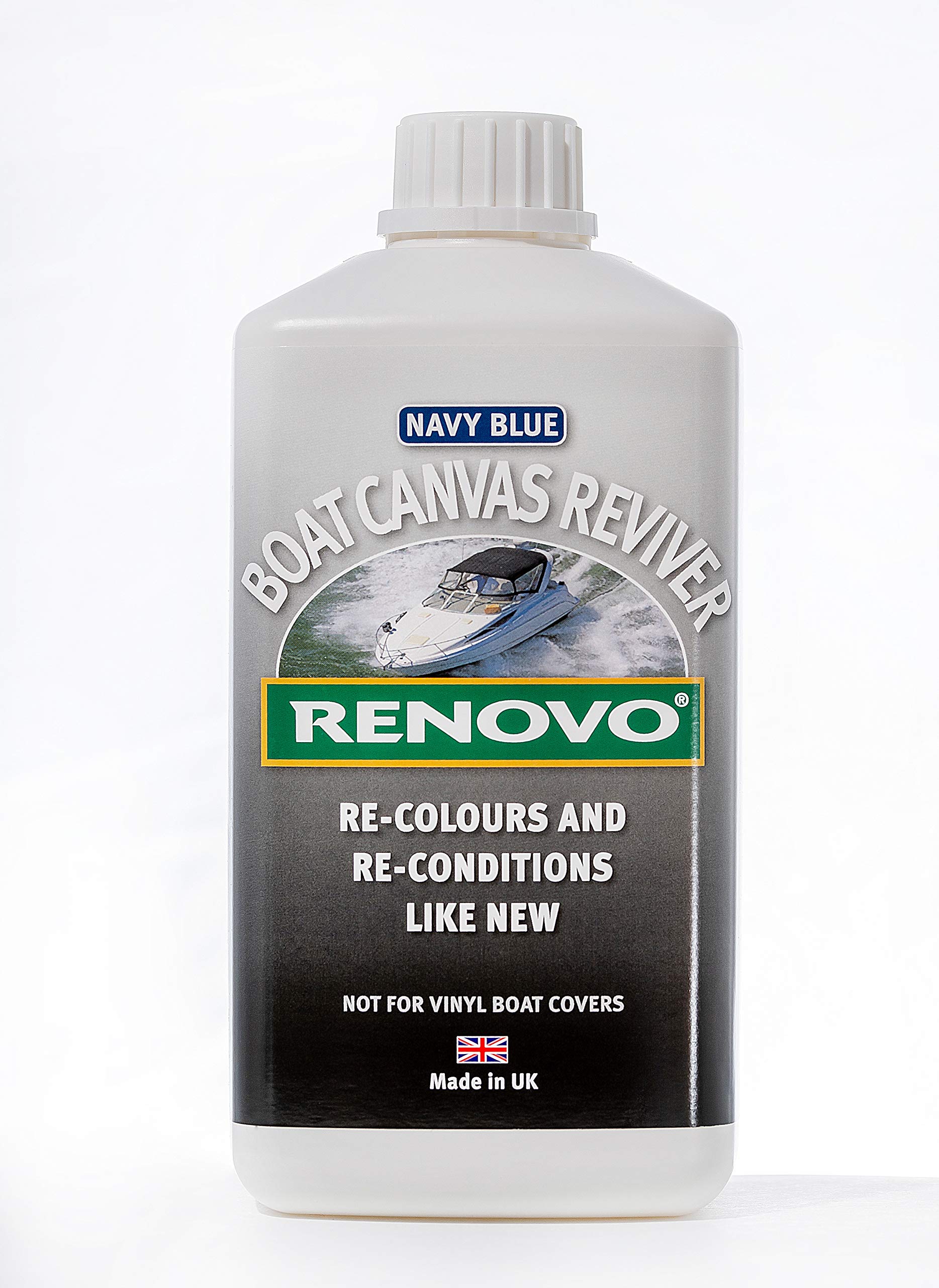 1 Ltr Boat Canvas Reviver Navy Blue von Renovo