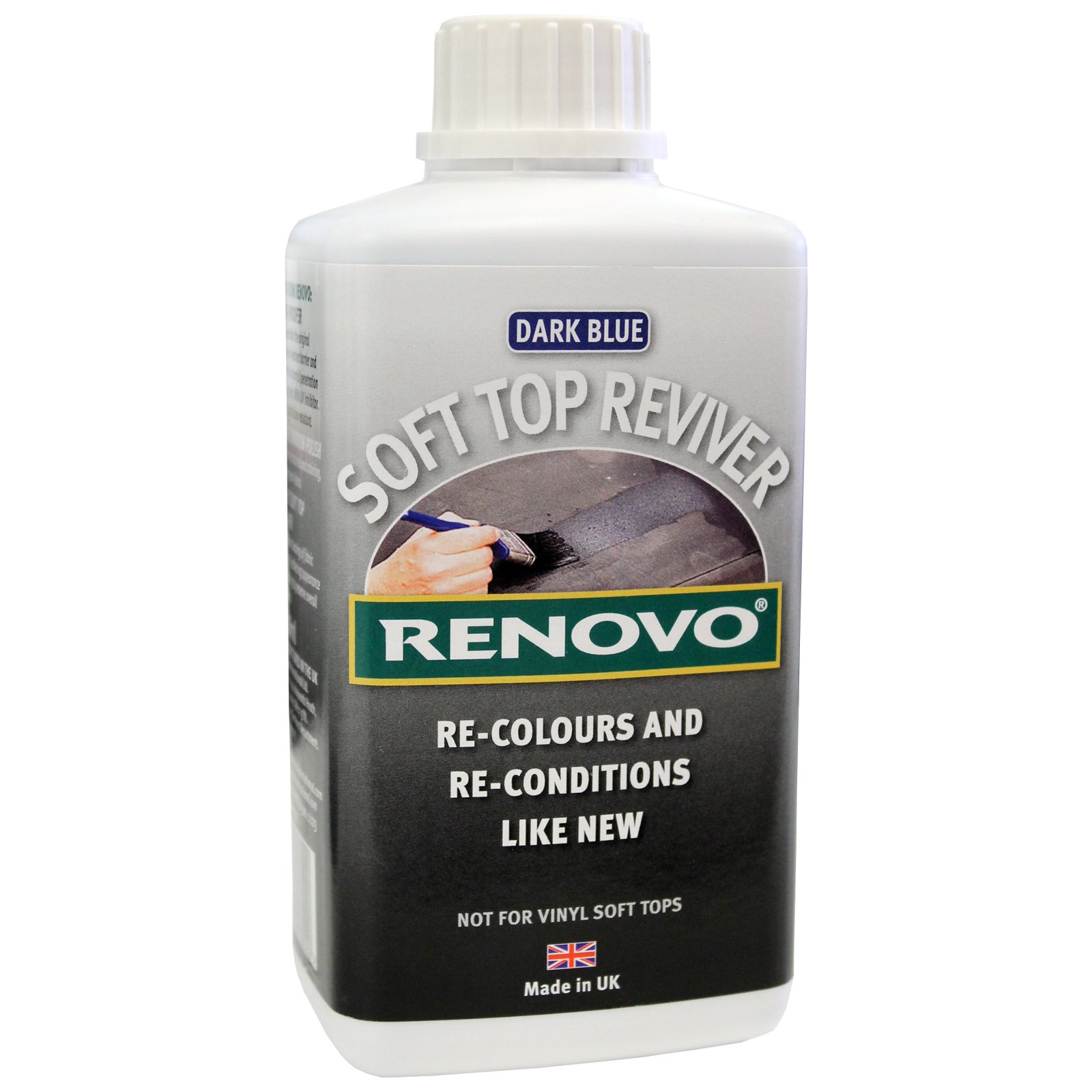 500ml Soft Top Reviver Dark Blue von Renovo