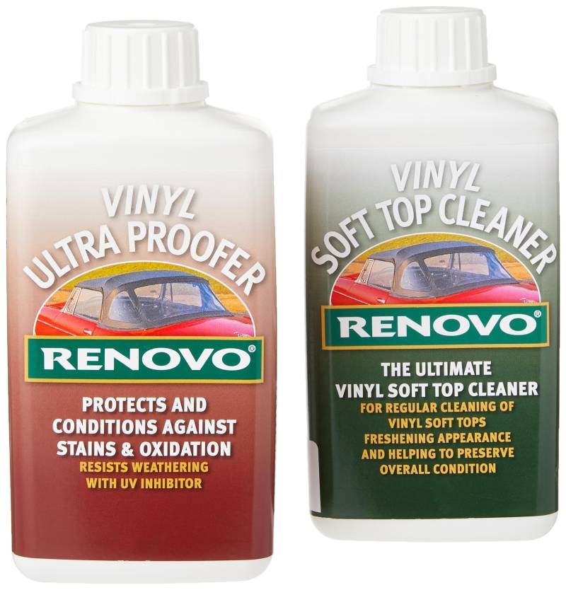 Renovo REN-KIT11 Doppel-Washer-Kit Enthält Vinyl Cleaner Und Proofer, 500 ml von Renovo