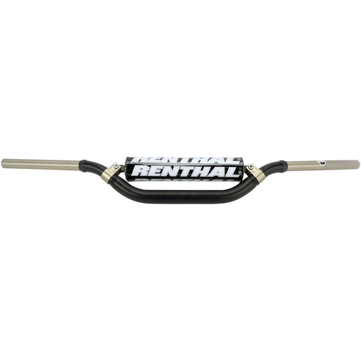 Renthal 998-01-BK-02-185 Twin Wall 998 Reed/Windham- Schwarz von Renthal