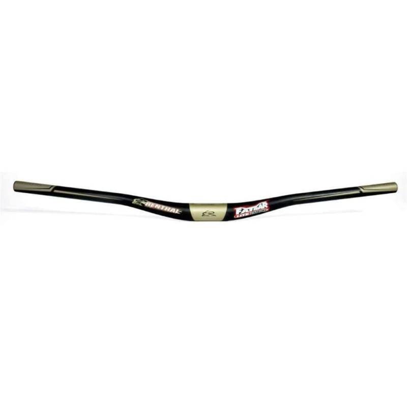 Renthal Fatbar Lite Carbon Riser Lenker, 35.0, 760x40mm, carbon/gold von Renthal