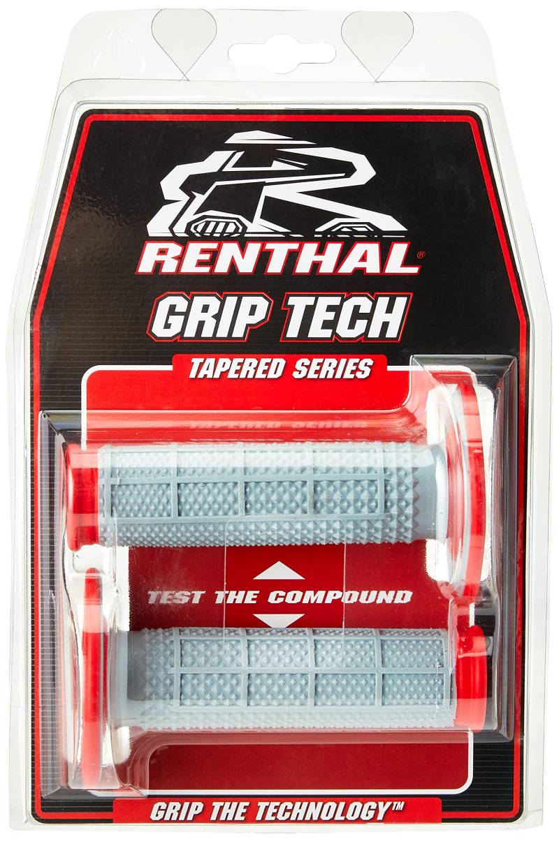 Renthal G163 Griffgummi Tapered- Rot von Renthal