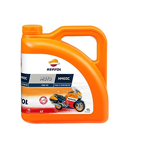 Repsol Motorenöl für Motorrad Moto HMEOC 4T 10W- 30, 4 Liter von Repsol