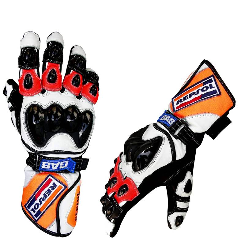 Repsol MotorBike Gloves Casey Stoner MotorBike Handschuhe Racing MOTO GP (Large) von Repsol