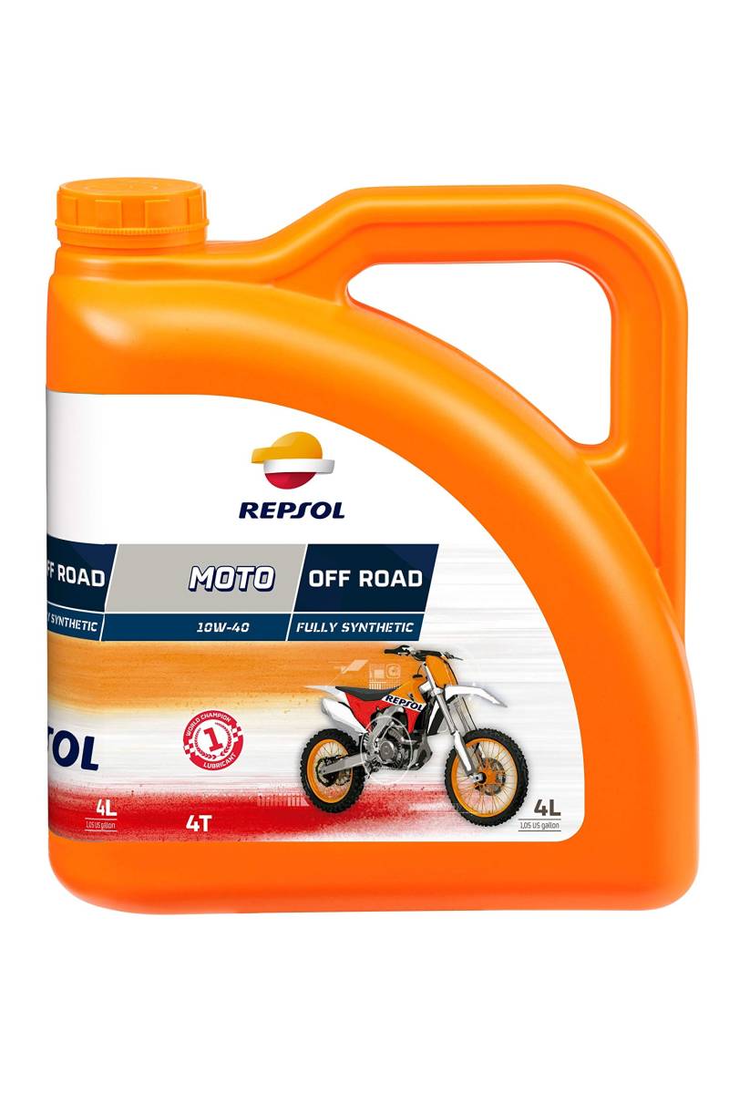 Repsol Motorenöl für Motorrad Moto off road 4T 10W- 40 von Repsol