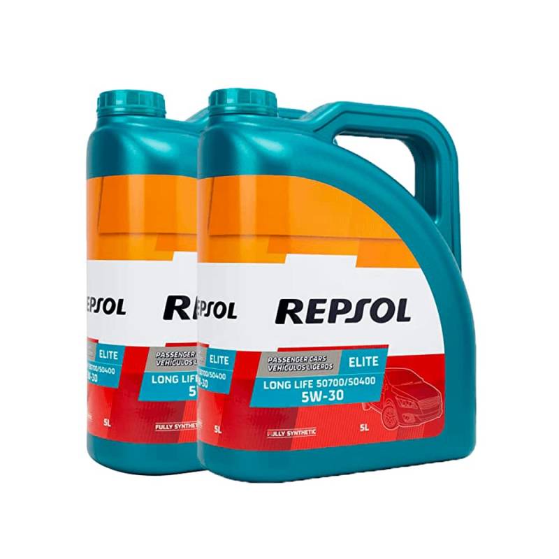 Repsol Motoröl Elite Long Life 50700/50400 5 W-10 Liter (2 x 5 l) von Repsol